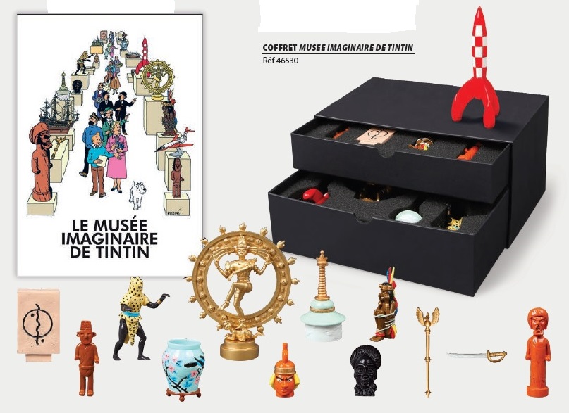 Coffret plombs Tintin muse imaginaire n46530